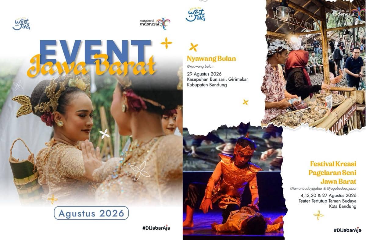 Kalender Event Jawa Barat selama Agustus 2026, Banyak Festival Menarik