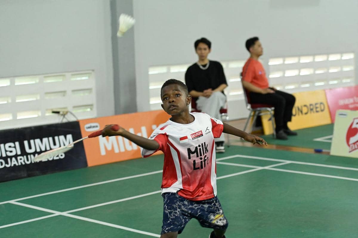 Suasana pelaksanaan Audisi Umum Djarum 2026 di Makassar yang telah selesai dilaksanakan oleh para peserta.