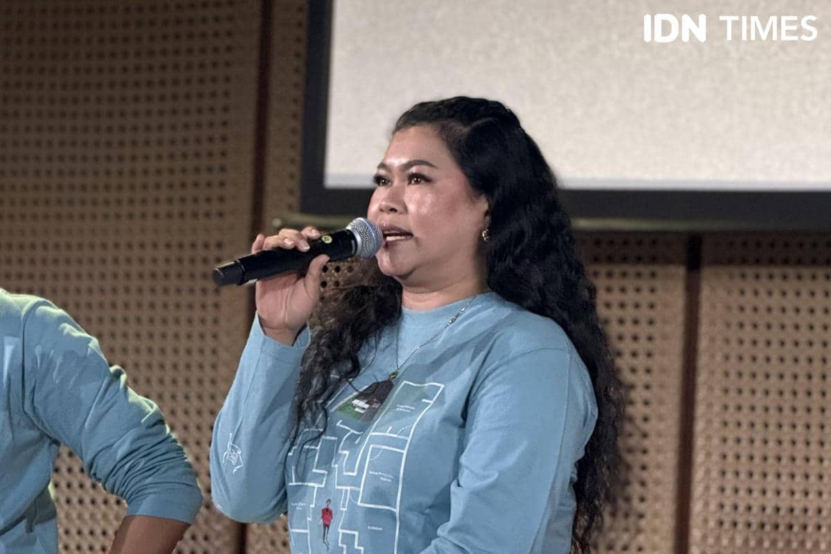 momen konferensi pers Home Sweet Loan The Musical pada Kamis (6/8/2026)