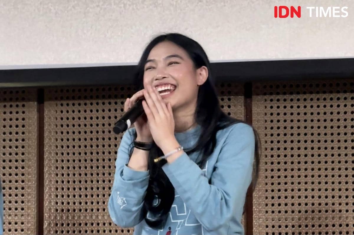 momen konferensi pers Home Sweet Loan The Musical pada Kamis (6/8/2026)