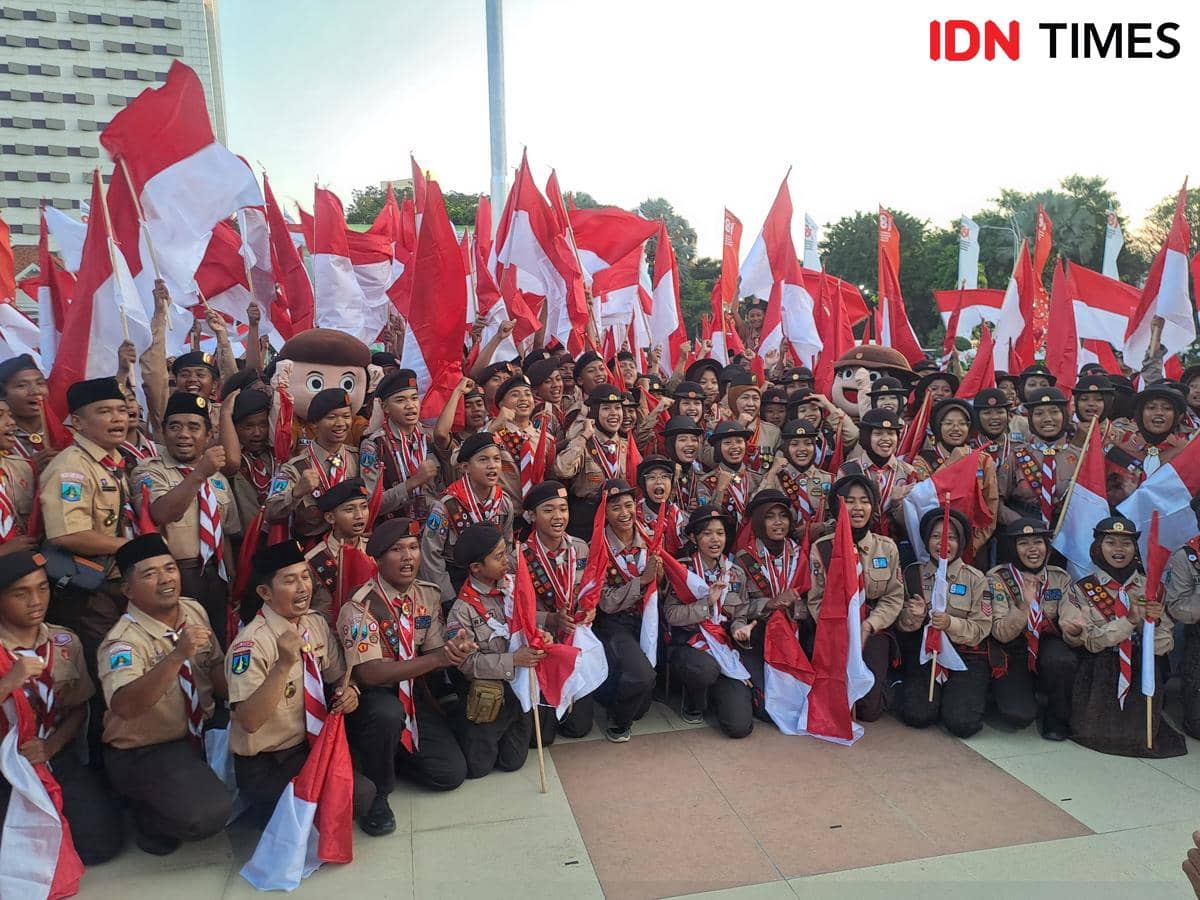 Anak Pramuka Punya Privilege Baru, Masuk TNI-Polri-Kuliah Tanpa Tes
