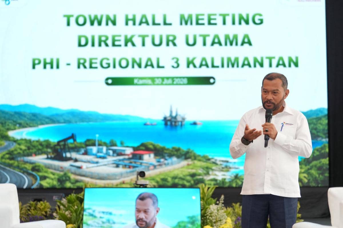 Town Hall Meeting Direktur Utama PHI-Regional 3 Kalimantan, Kamis, (30/8/2026).