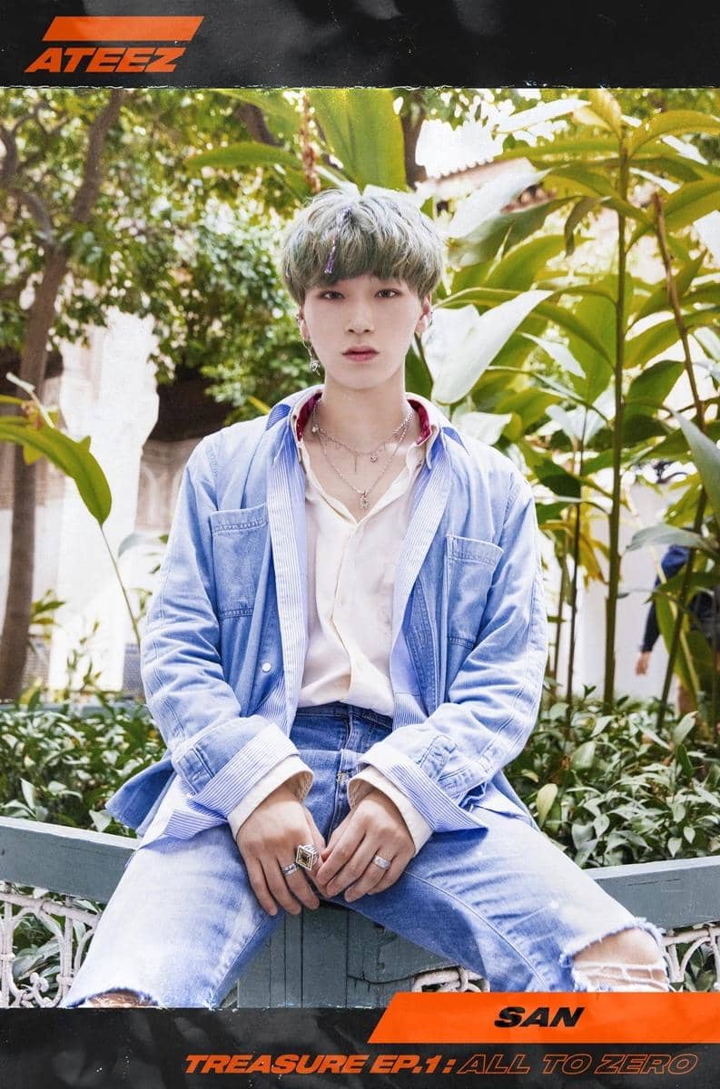 Transformasi San ATEEZ dari cutie jadi BAD