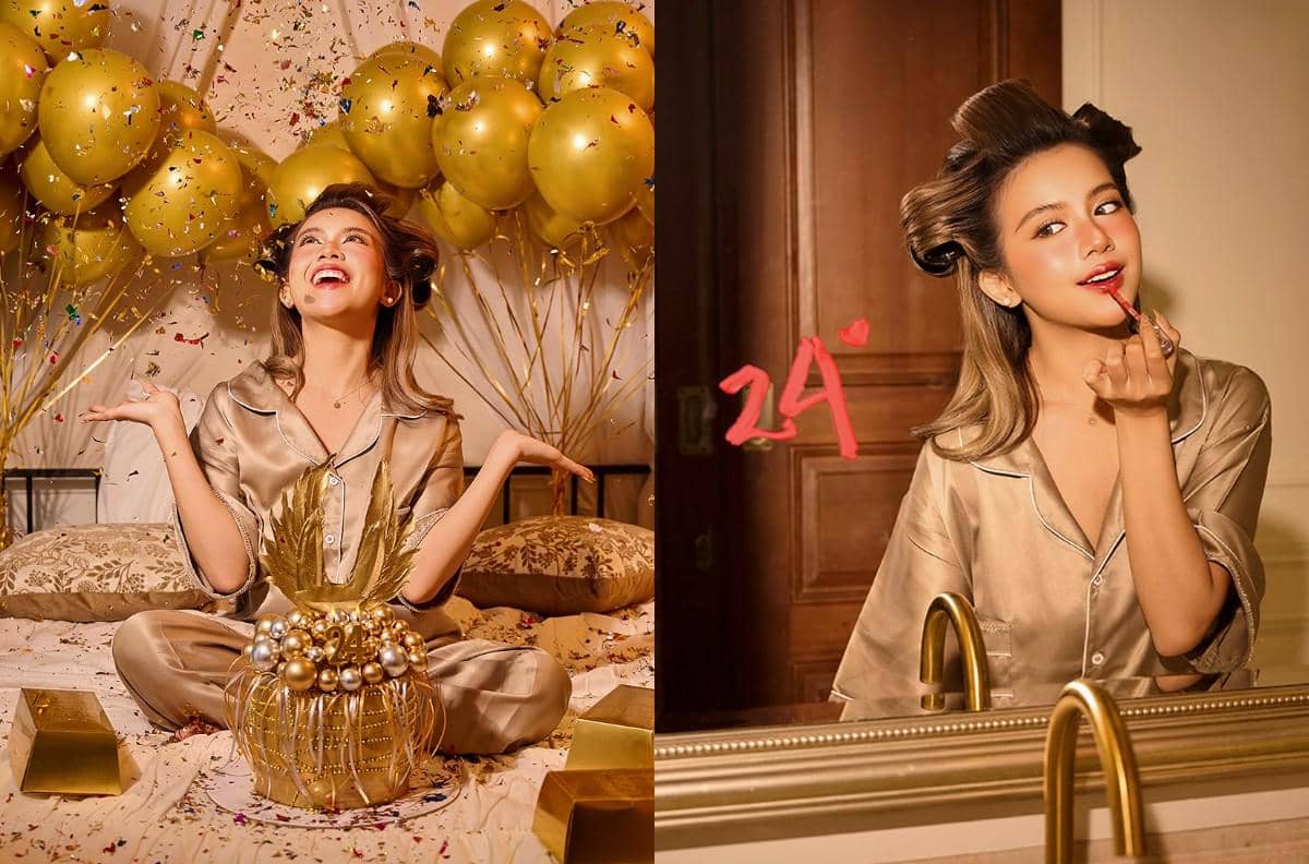 Ide Makeup dan Dekorasi Ultah ala Diva Azzura, Golden Birthday ke 24!