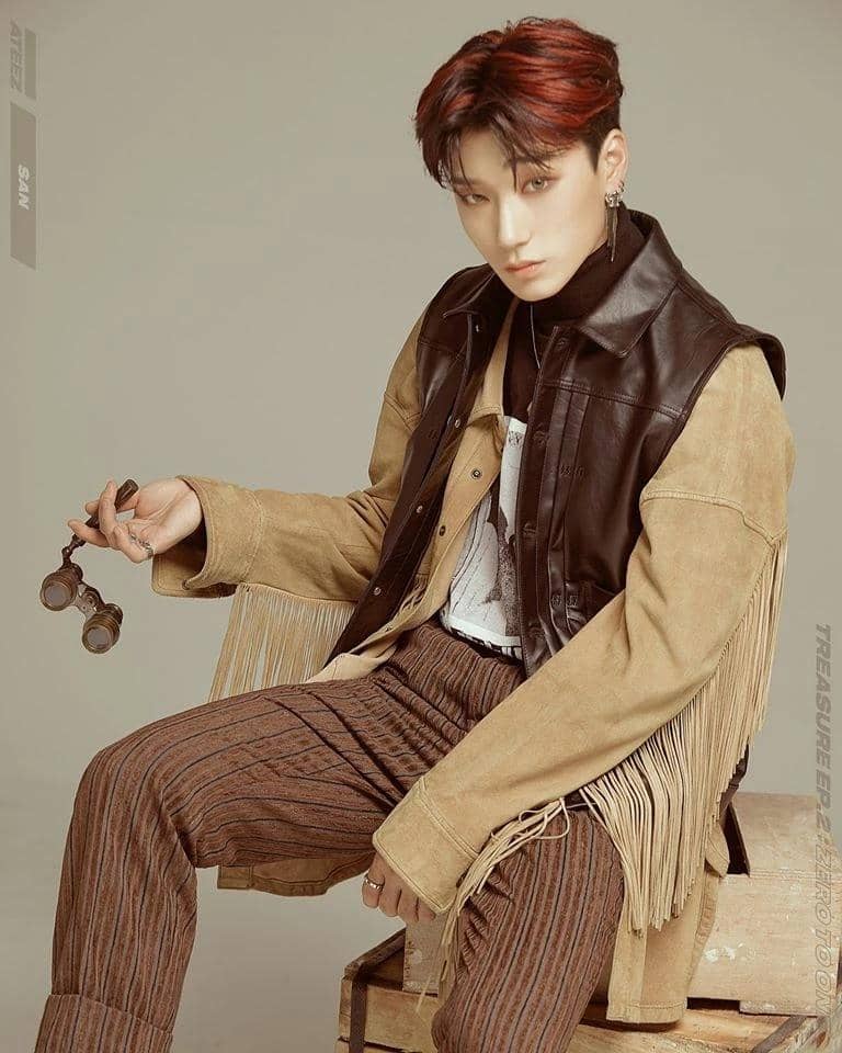 Transformasi San ATEEZ dari cutie jadi BAD