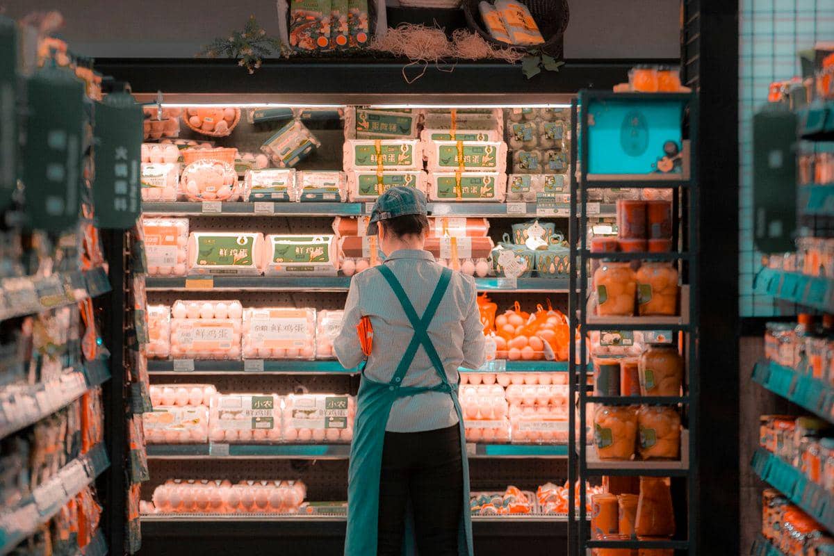 ilustrasi supermarket