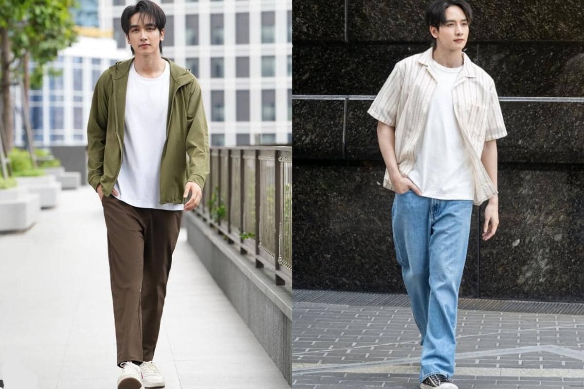 7 Ide Styling OOTD Pakai Sneakers ala Peak Kongthap, Super Comfy!