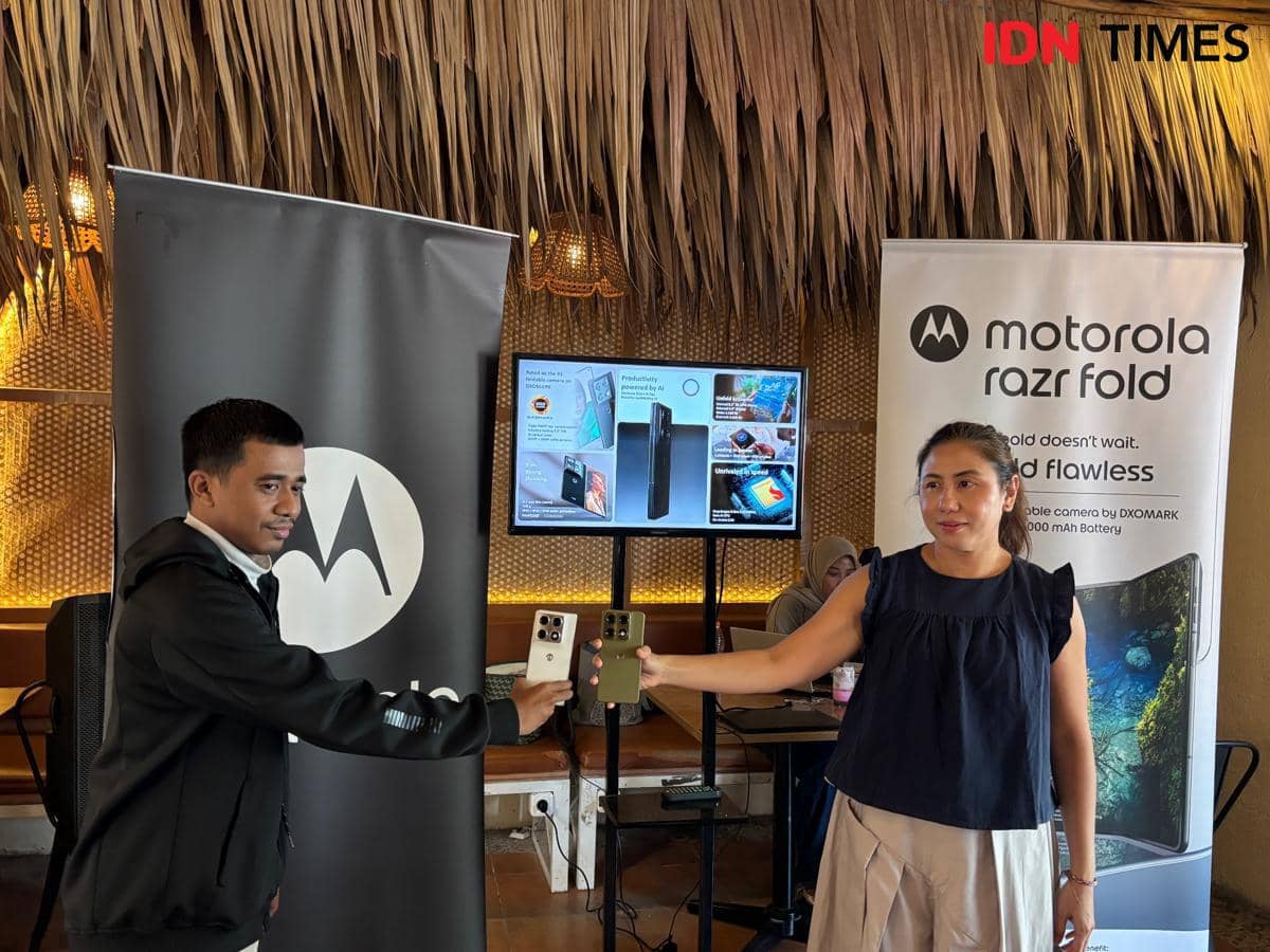 Motorola Razr Fold Hadir di Jogja, Bidik Pasar Smartphone Foldable Premium