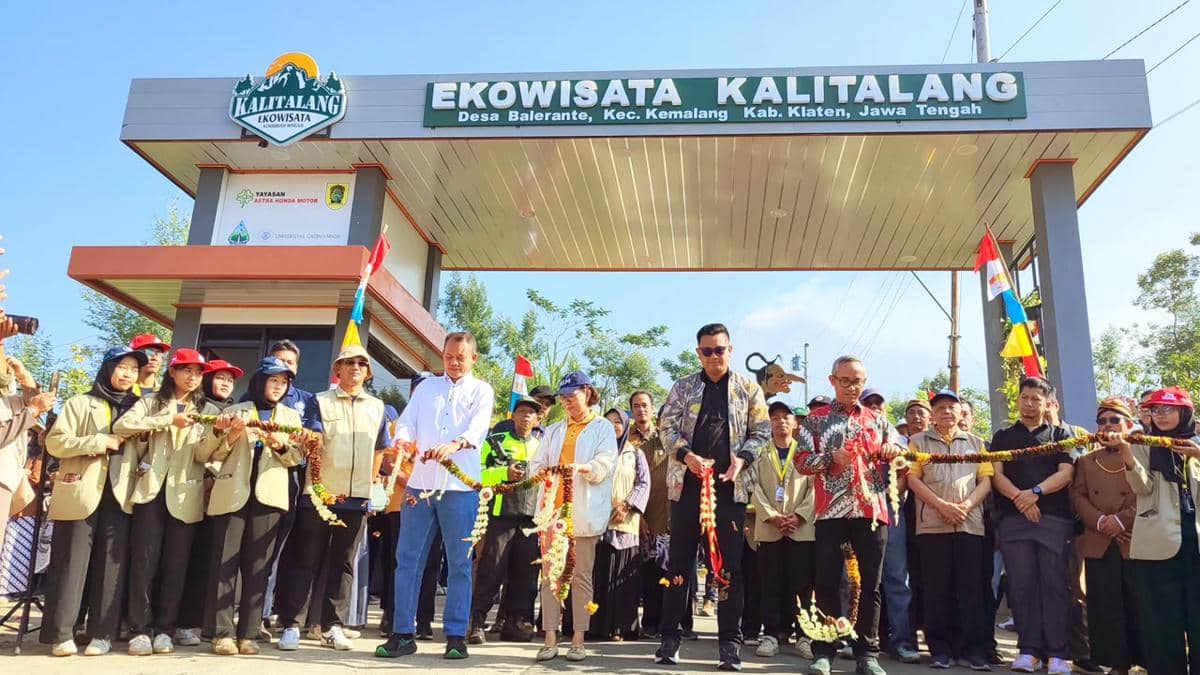 Yayasan AHM Resmikan Gerbang Ekowisata Kalitalang