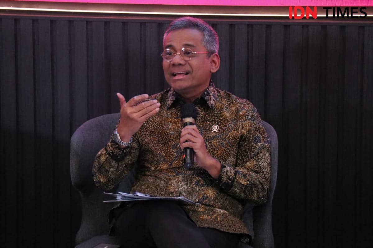 Suahasil Nazara dalam acara Ngobrol Seru di IDN Times, Rabu (5/8/2026).