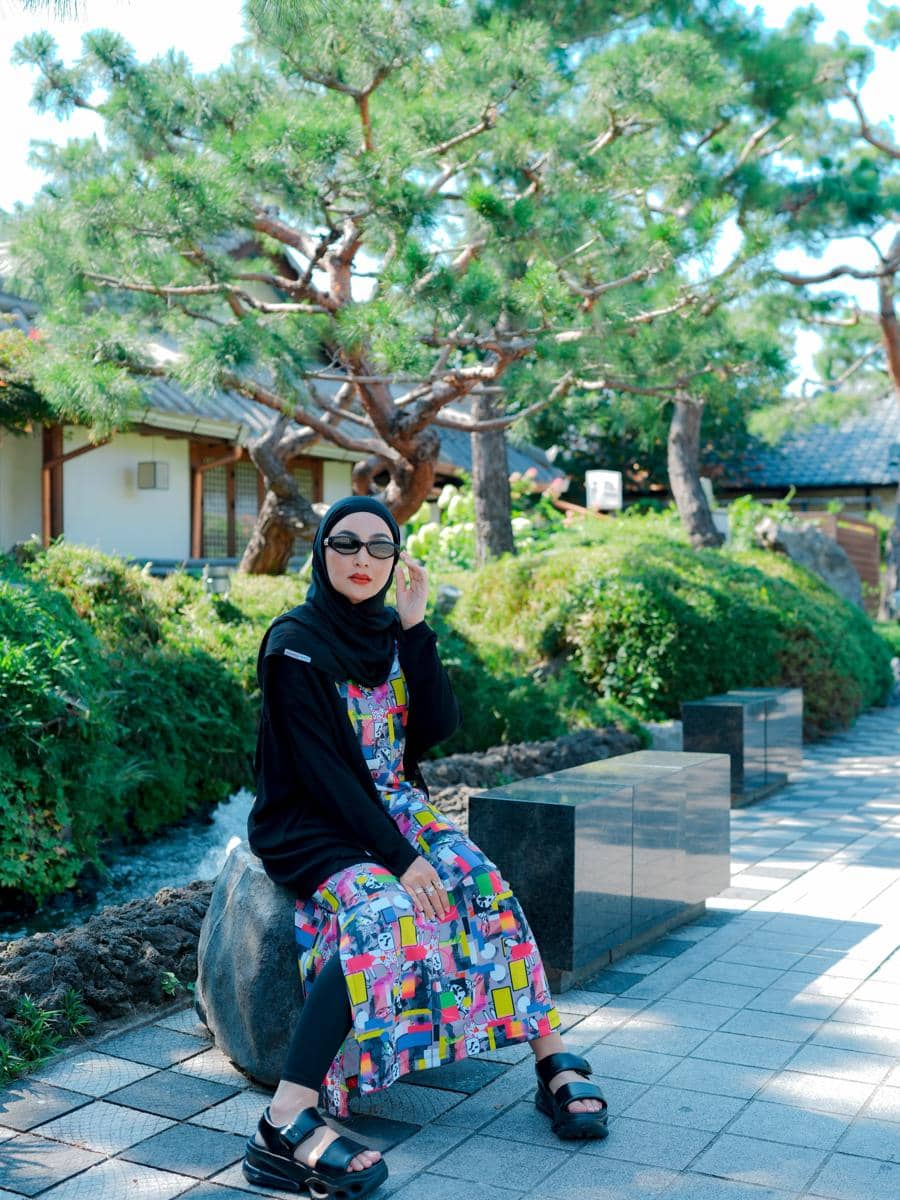 Ashanty Jalan-jalan di lokasi syuting drakor di Jeonju
