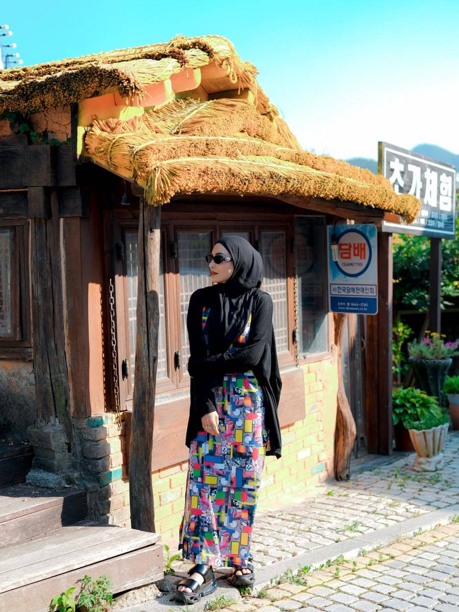 Ashanty Jalan-jalan di lokasi syuting drakor di Jeonju