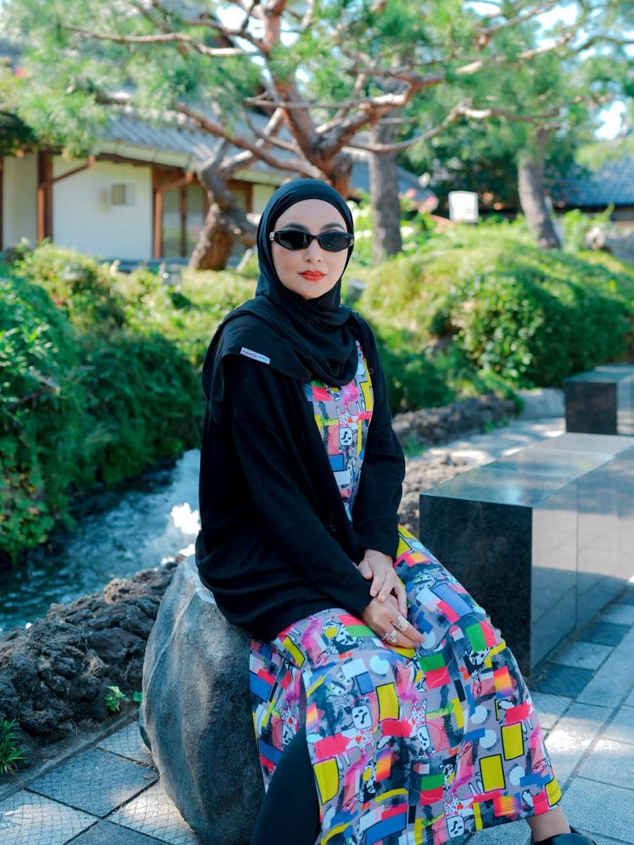Ashanty Jalan-jalan di lokasi syuting drakor di Jeonju