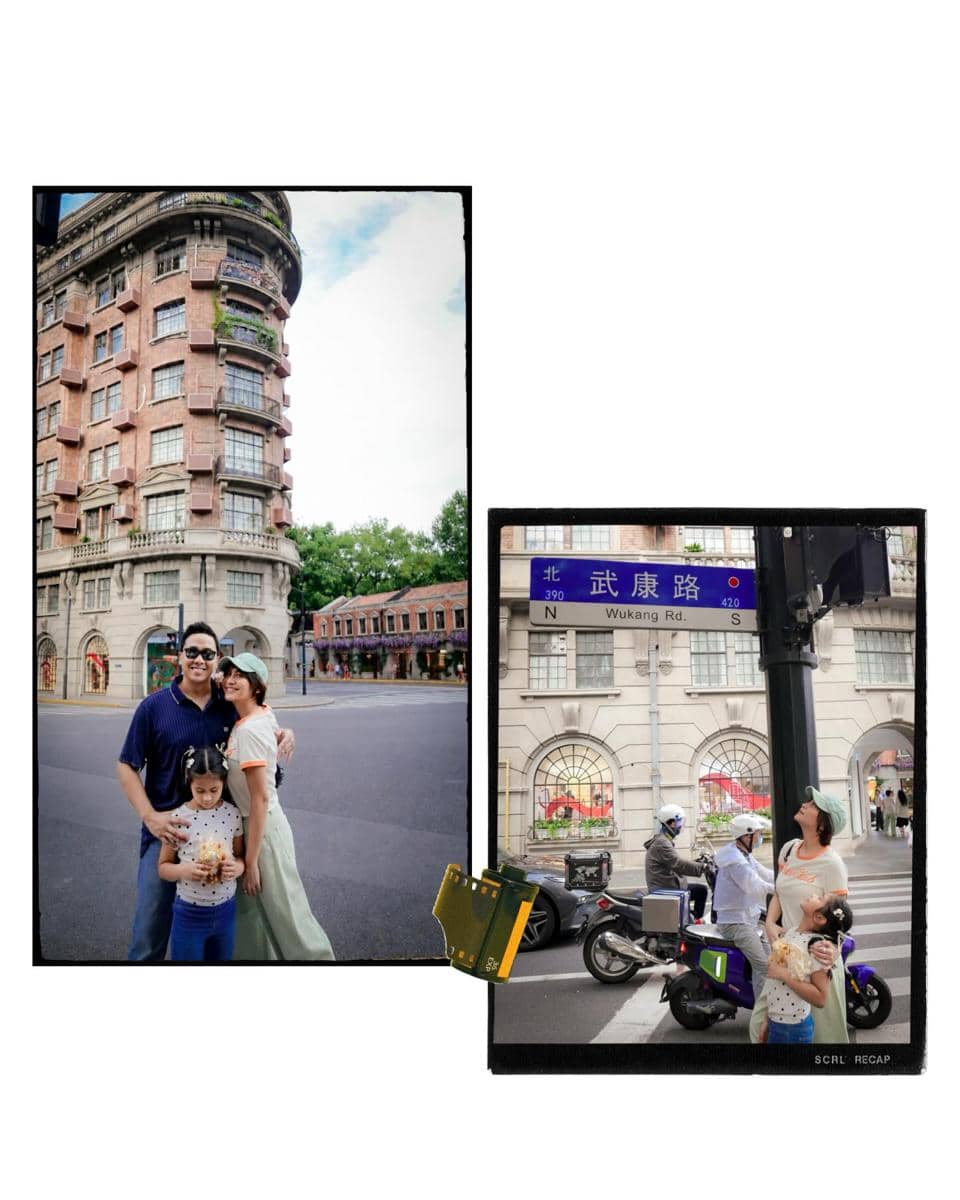Keluarga Caca Tengker liburan di Shanghai