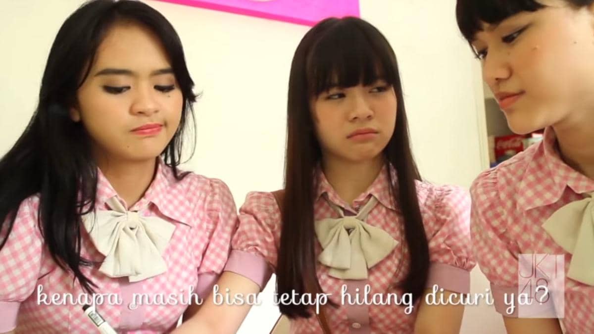cuplikan video klip "Pencuri Cinta Pertama"
