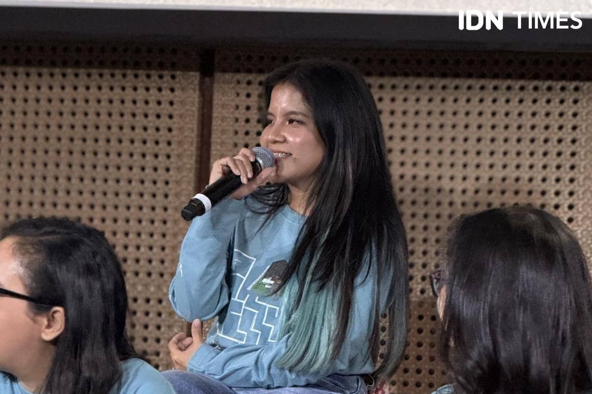 momen konferensi pers Home Sweet Loan The Musical pada Kamis (6/8/2026)