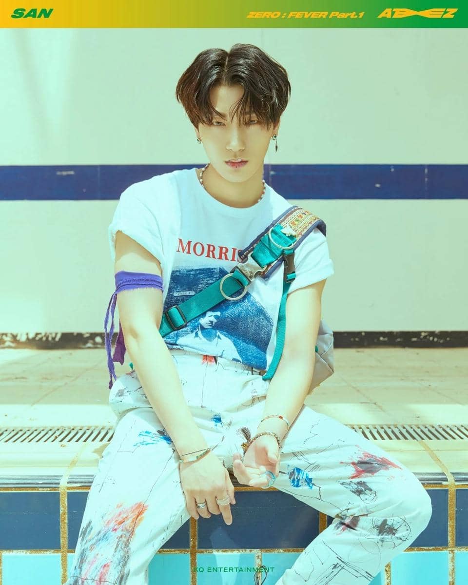 Transformasi San ATEEZ dari cutie jadi BAD
