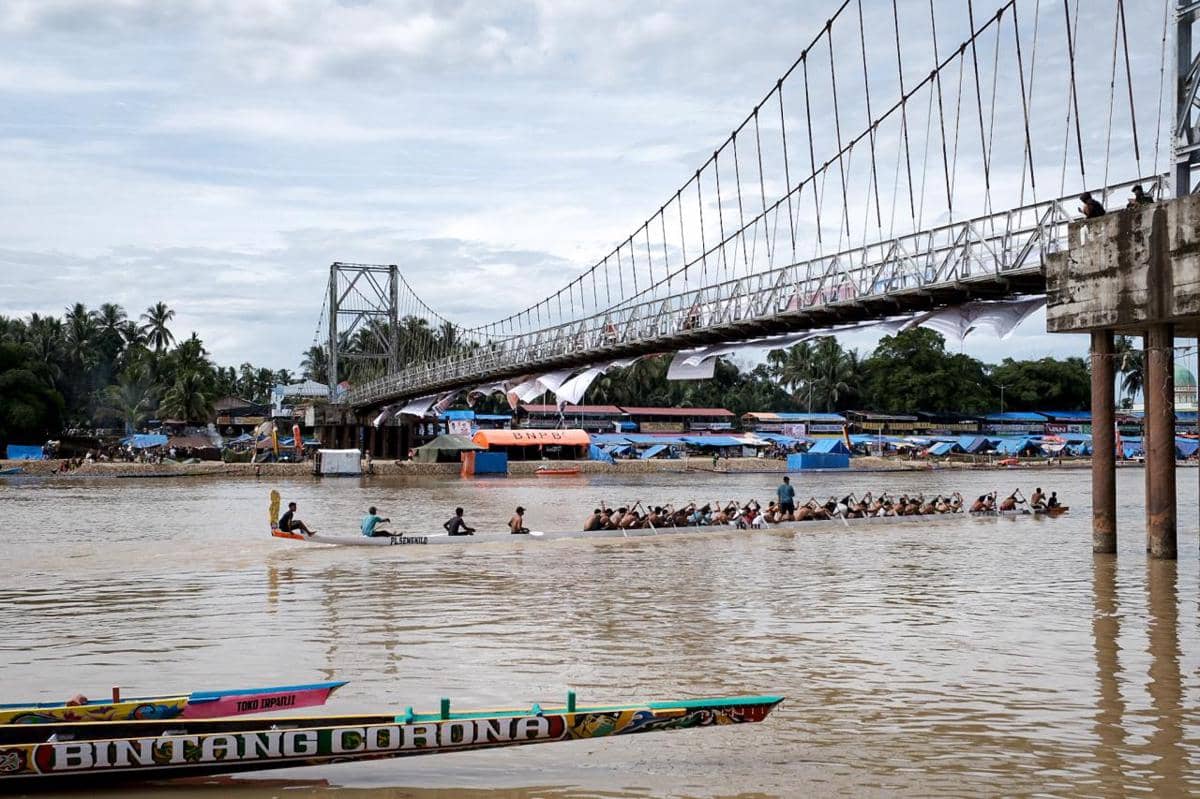 Potret Festival Pacu Jalur di Kabupaten Kuantan Singingi, Riau