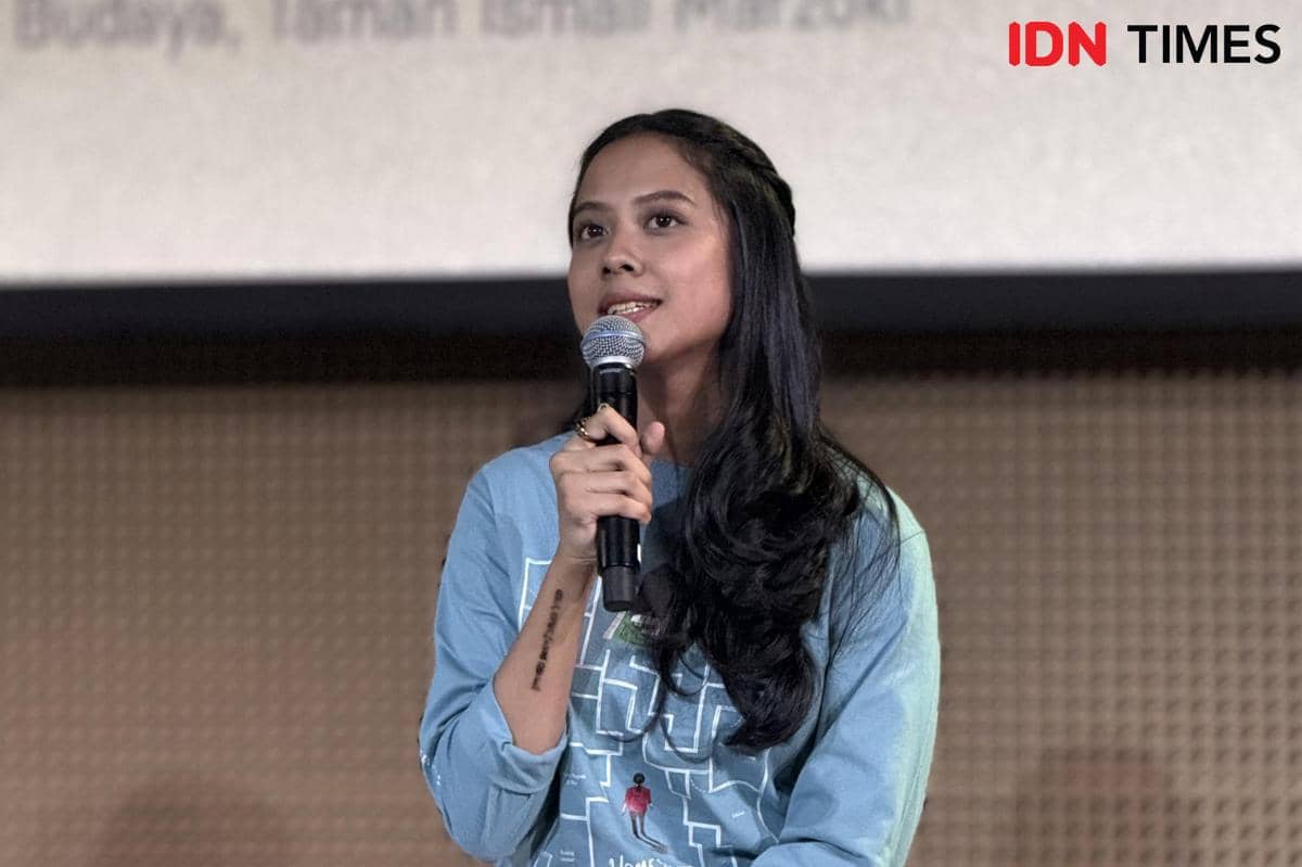 momen konferensi pers Home Sweet Loan The Musical pada Kamis (6/8/2026)