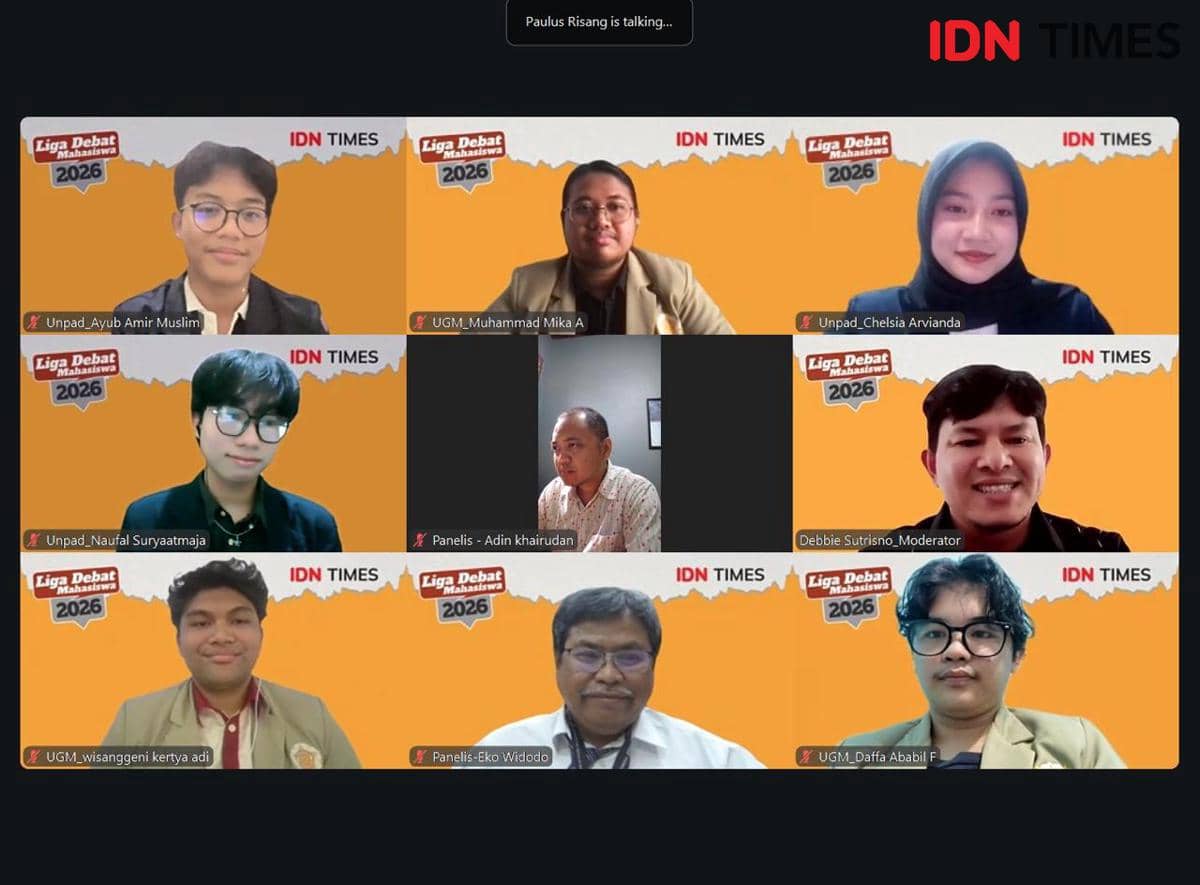 Kalahkan UGM, Unpad Melaju ke Semifinal Liga Debat IDN Times 2026