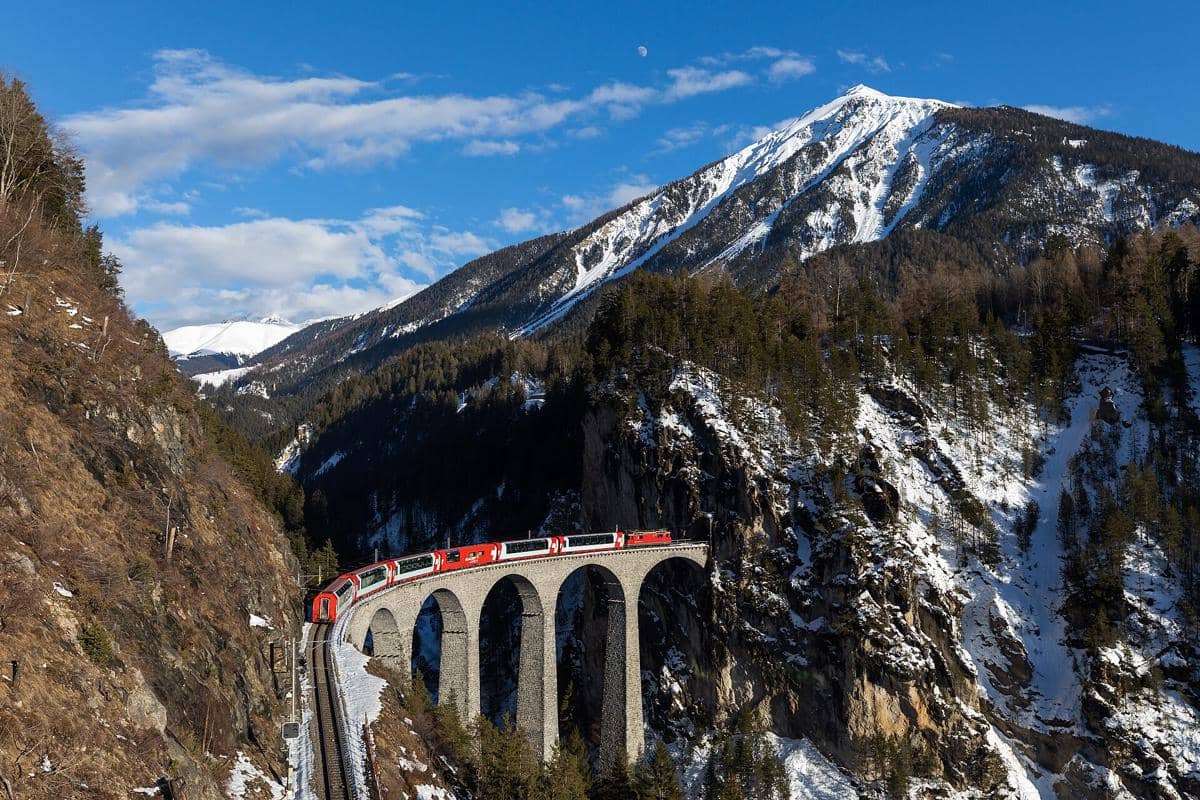 ilustrasi Glacier Express