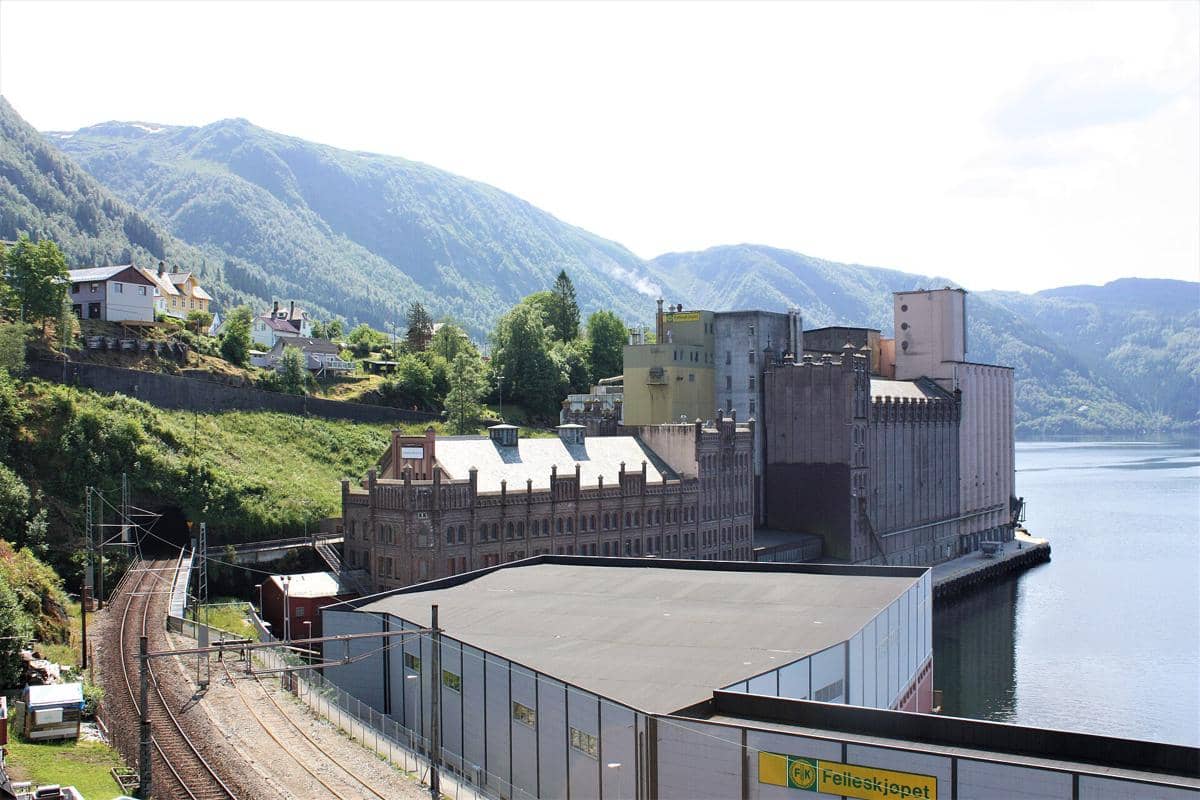 ilustrasi Bergen Railway