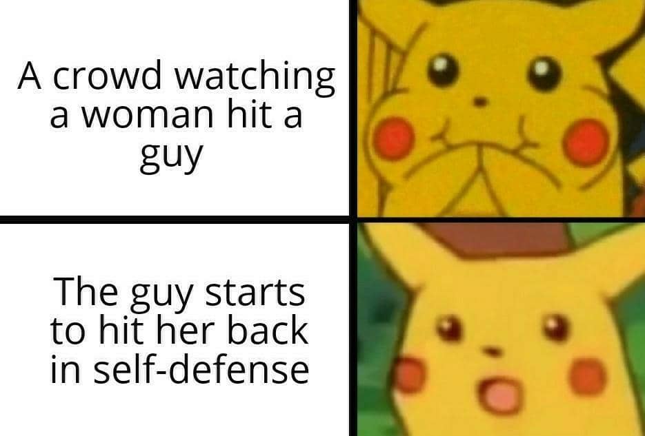 meme kartun tentang standar ganda