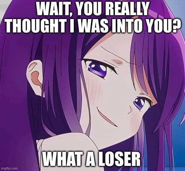 meme anime tentang kena mental