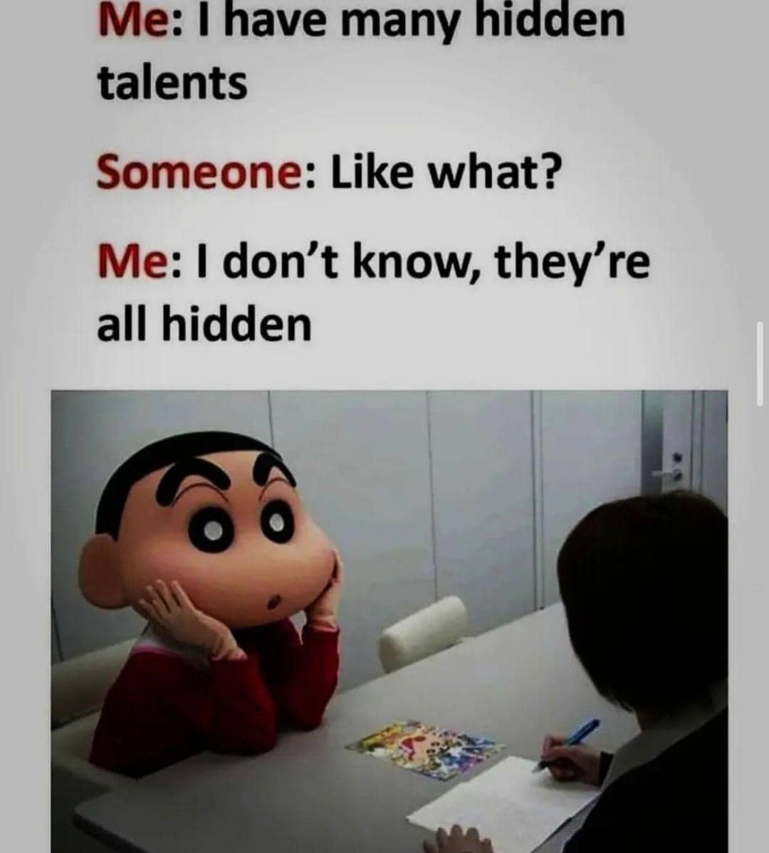 meme kartun tentang talenta
