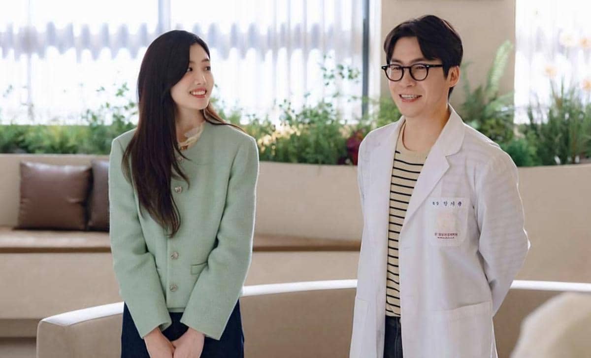 Yu Ju dan Lee Jae Won di Our Sticky Love