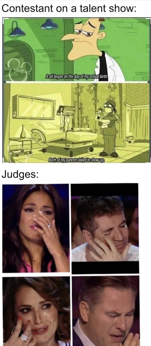 meme kartun tentang talenta