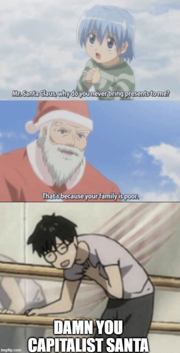 meme anime tentang kena mental