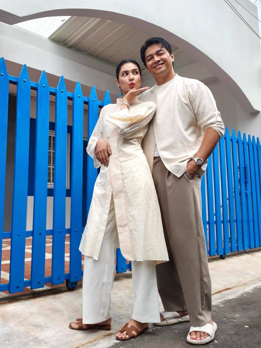 OOTD couple Mikha Tambayong dan Deva Mahenra