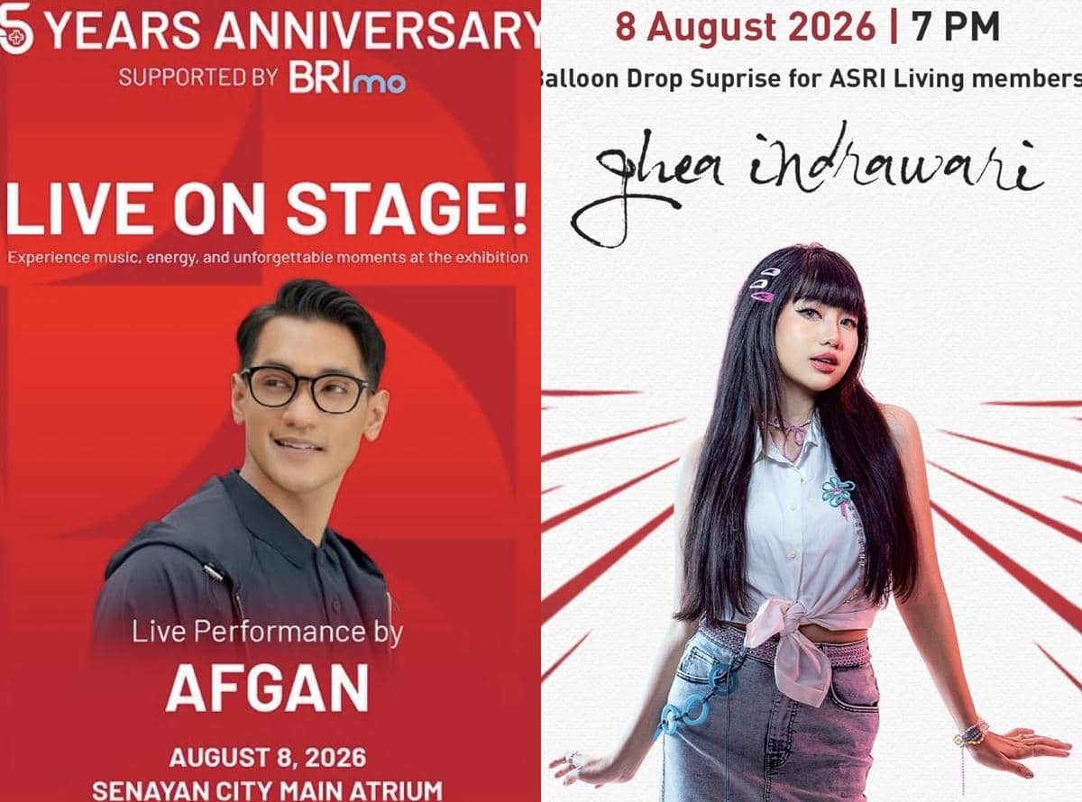Daftar Pertunjukan Musik Gratis 8-9 Agustus 2026 di Jakarta, Ada Afgan