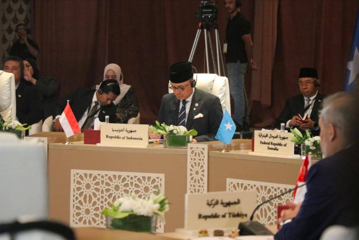 Wamenlu RI Arrmanatha Nasir hadiri Pertemuan Tingkat Menteri mengenai Yerusalem di Amman, Yordania..