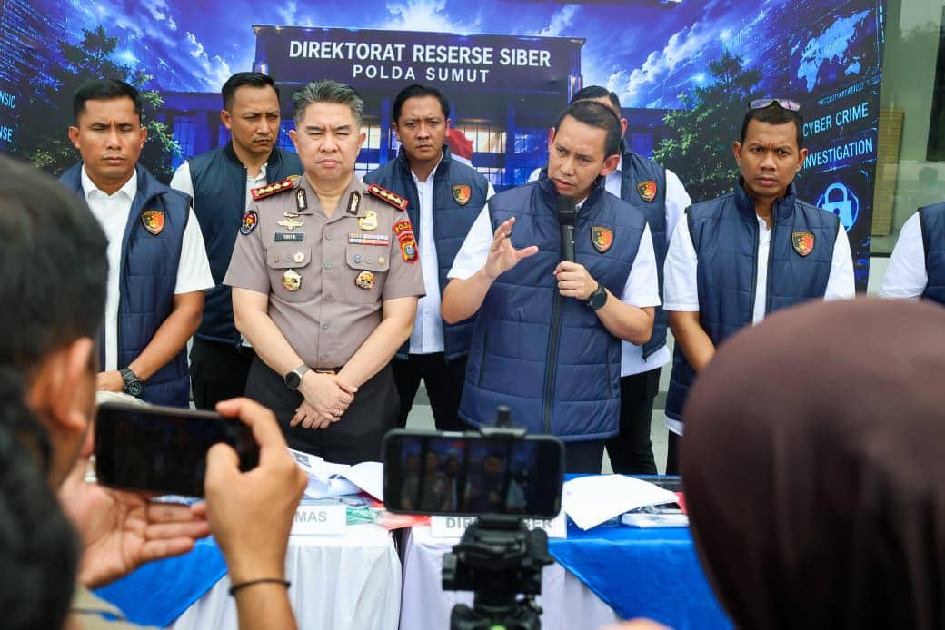 Scamming Rp6,7 Miliar Dibongkar, Otak Sindikat Ditangkap di Medan