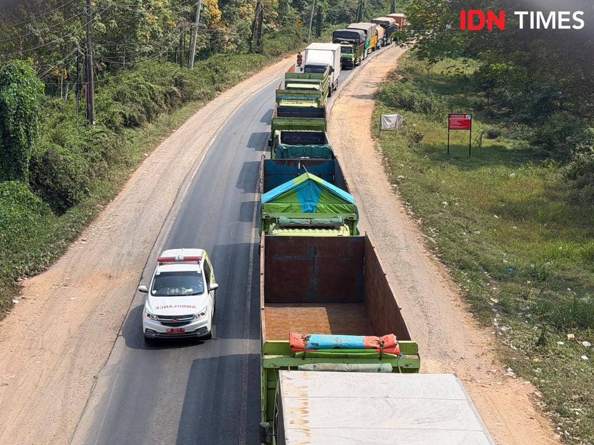 Kemacetan Jalintim Palembang-Betung Dipastikan Terurai Usai Perbaikan