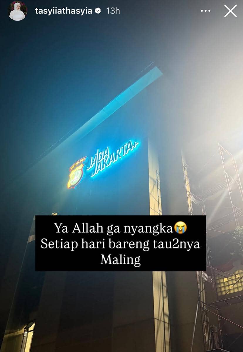 Tasyi Athasyia jadi korban pencurian oleh karyawannya
