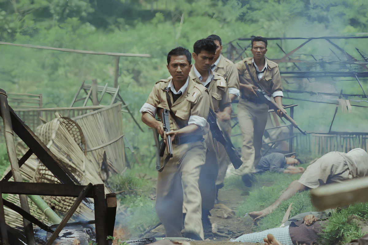 Perjuangan para kadet pejuang dalam film Merah Putih