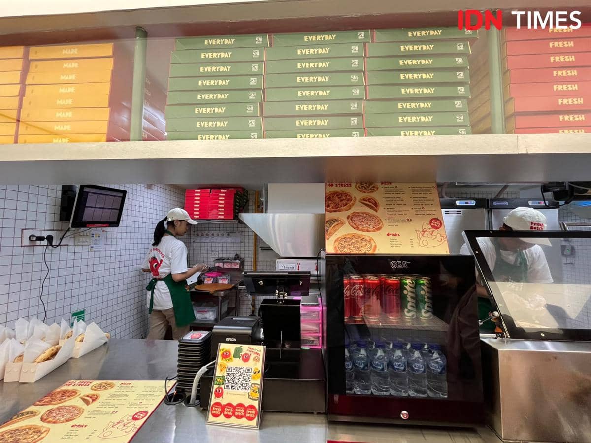 Potret gerai Fresh Batch, Blok M, Jakarta Selatan
