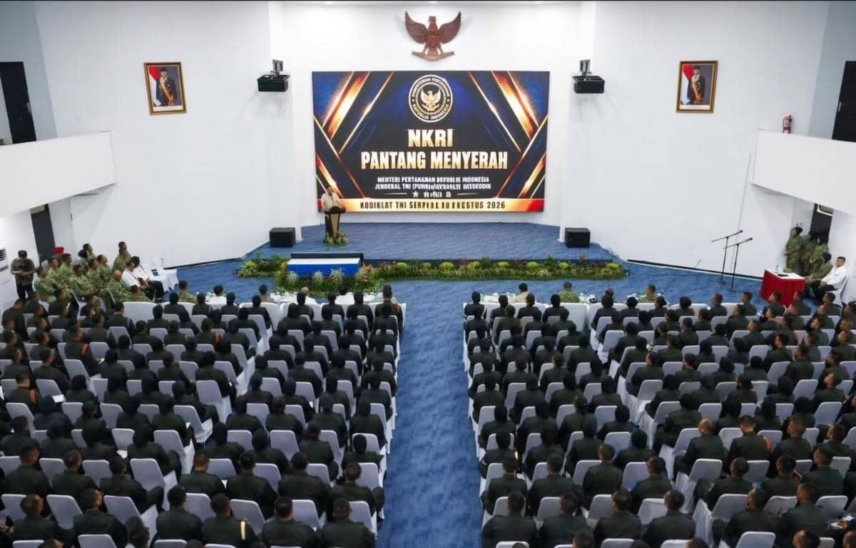 Menhan Bekali 399 Pegawai BUMN yang Jadi Peserta Angkatan Perdana URI