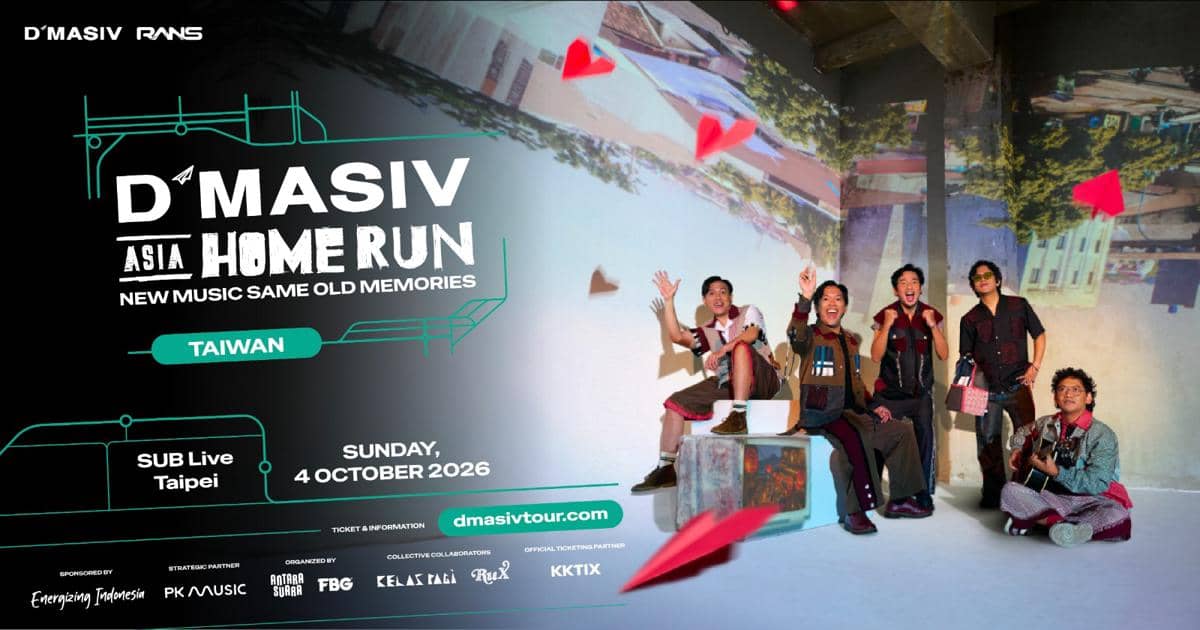 D’MASIV gelar Asia Home Run