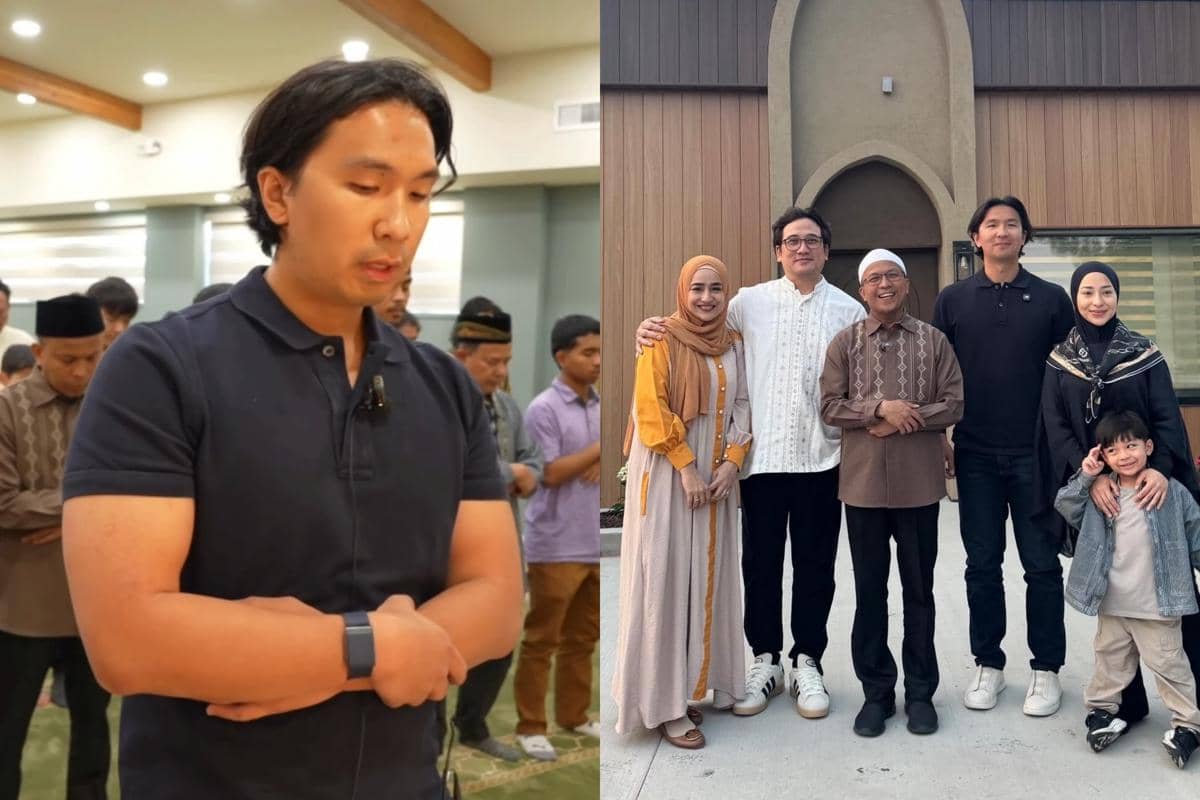 7 Potret Indra Priawan di Peresmian Masjid di Kanada, Sempat Jadi Imam