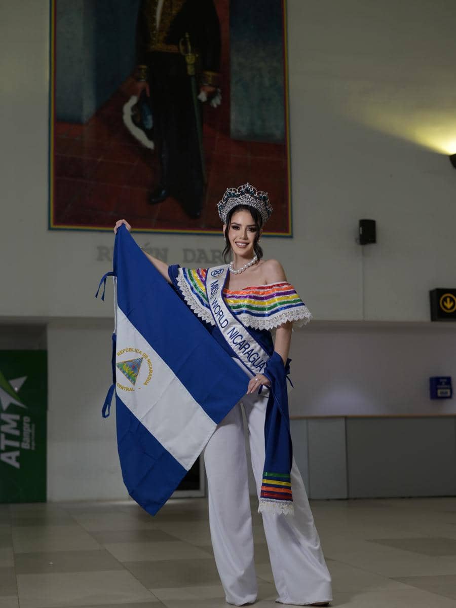 potret wakil Nikaragua menuju karantina Miss World 2026 di Vietnam