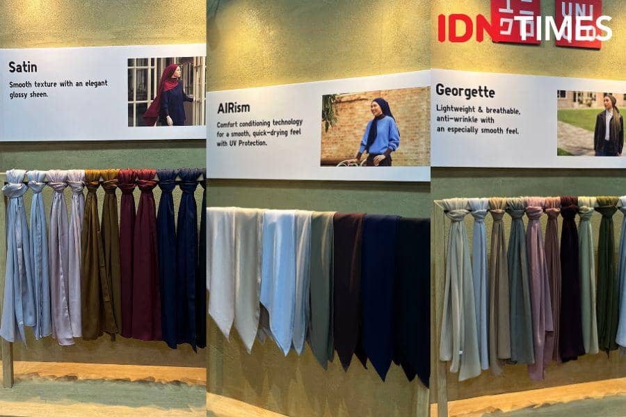 Press event UNIQLO 26FW Hijab Collection 'A New Chapter in LifeWear for Modern Modest Living' pada Kamis (6/8/2026) di KAUM Menteng, Jakarta