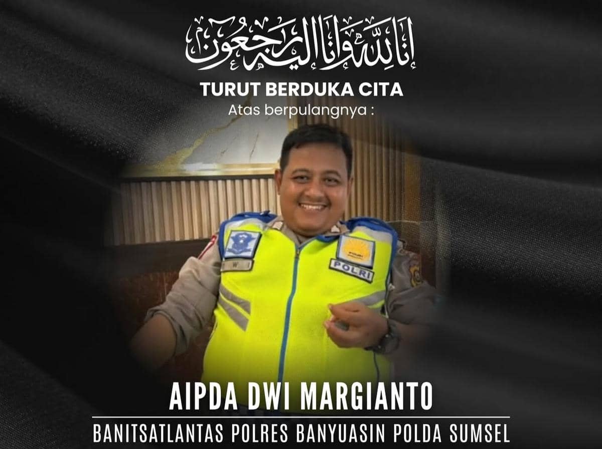 Polres Banyuasin Luruskan Kabar Anggota Meninggal Akibat Lelah Atur Lalin