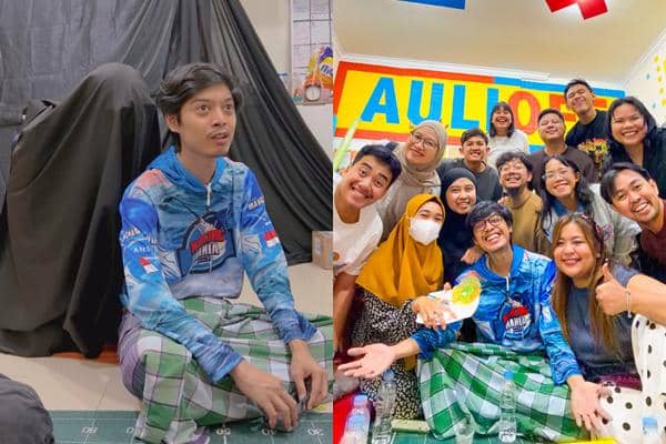 7 Potret Bachelor Party Aulion Jelang Menikah, Ritual di Pecel Lele