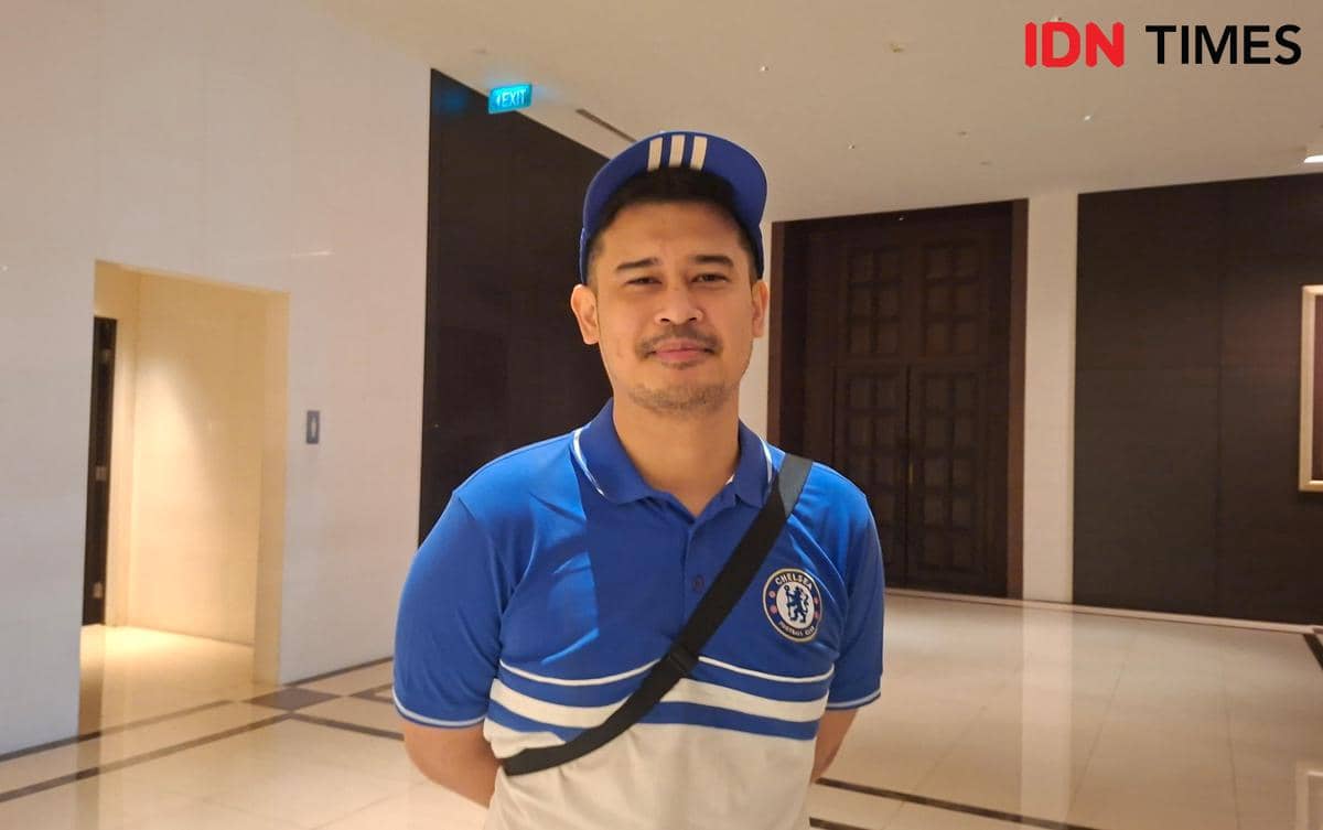 Fans Chelsea asal Jakarta, Ano, di Hotel Fairmont, Jakarta (IDN Times/Margith Damanik)