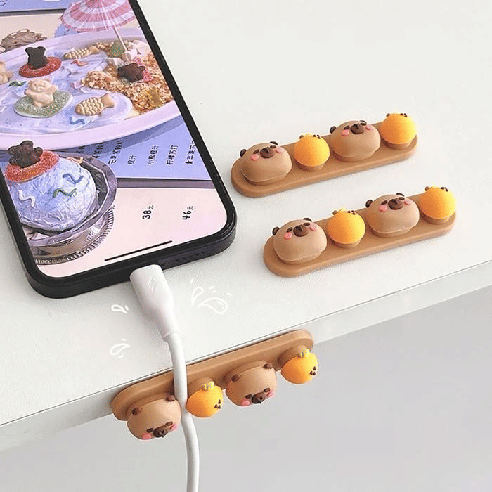 Cable organizer clip