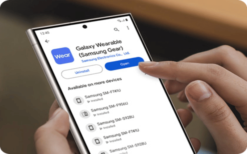 Galaxy Wearable App